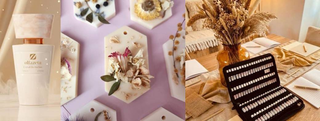 Ateliers galets parfumés et afterwork parfumé