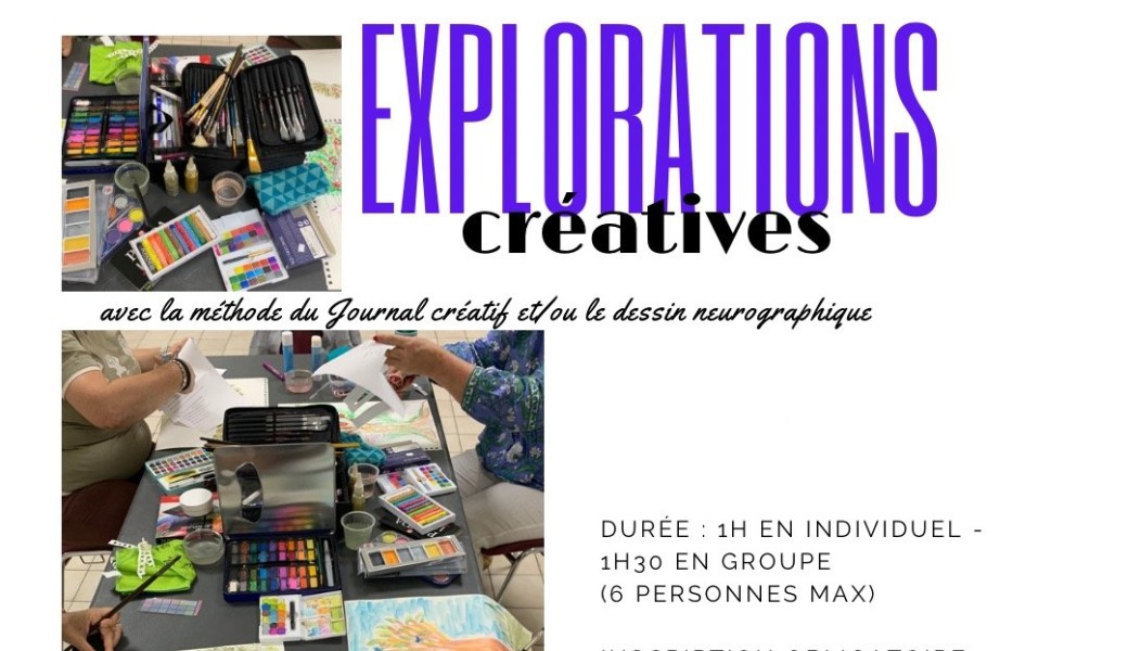Ateliers introspectifs : journal Créatif / Dessin neurographie 