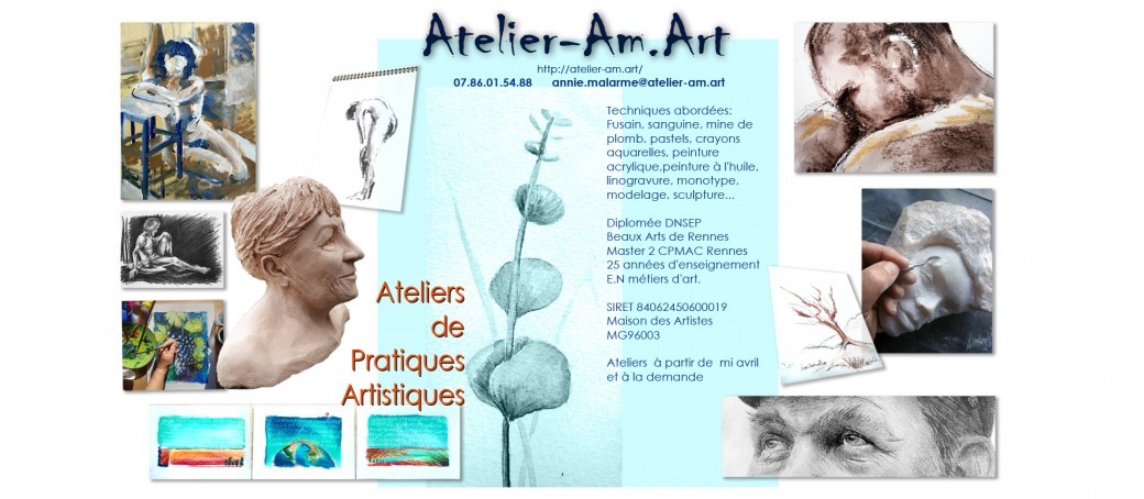 ATELIERS LIBRES 2H ATELIER-AM.ART à la Bernerie en Retz