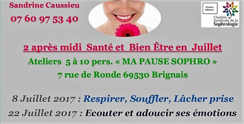 Ateliers "Ma Pause Sophro"