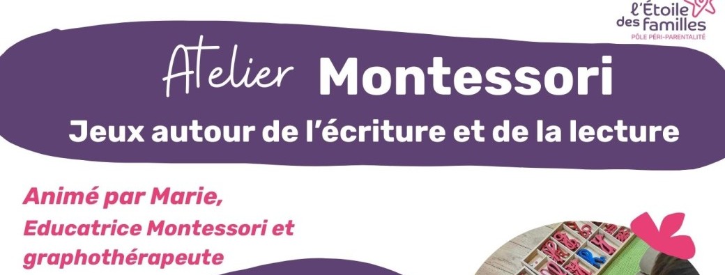 Ateliers Montessori pour les enfants