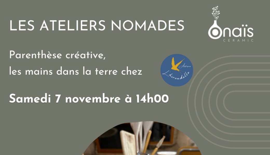 Les ateliers nomades - Parenthèse créative à L'hirondelle
