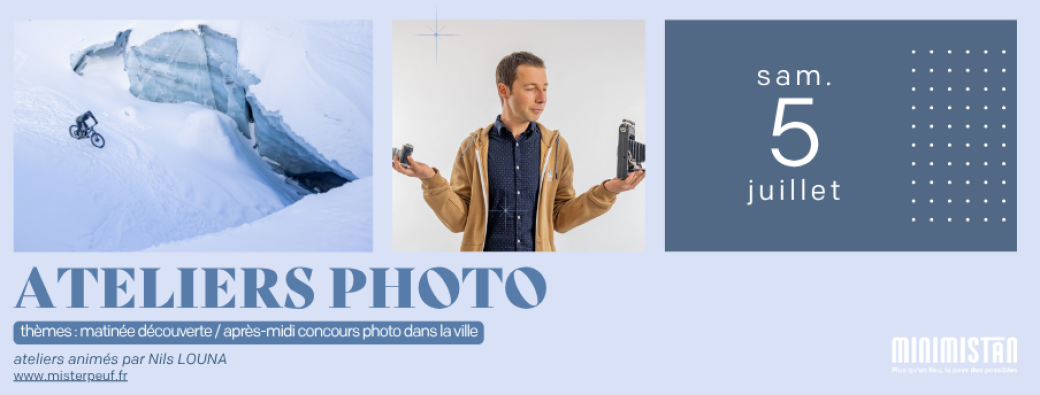 Ateliers photo avec Nils Louna