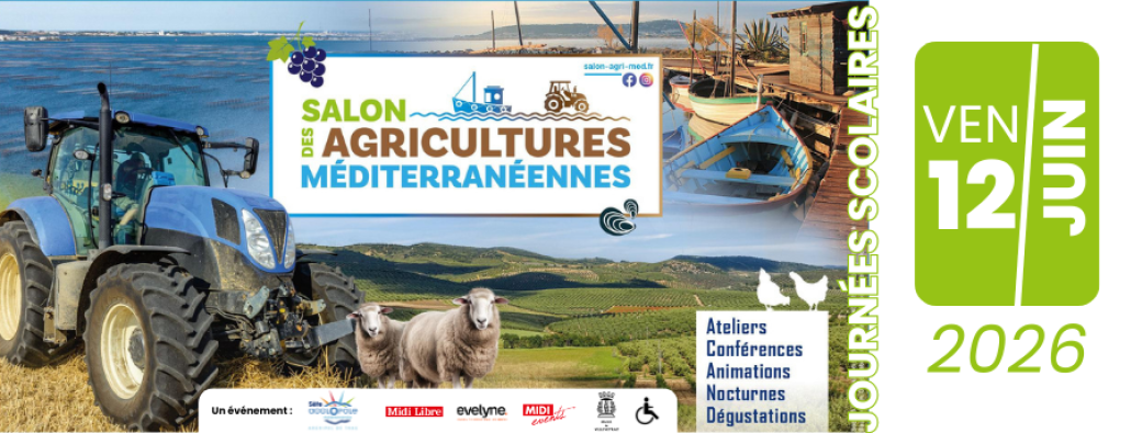 ATELIERS SCOLAIRES x Salon des Agricultures Méditerranéennes 2026