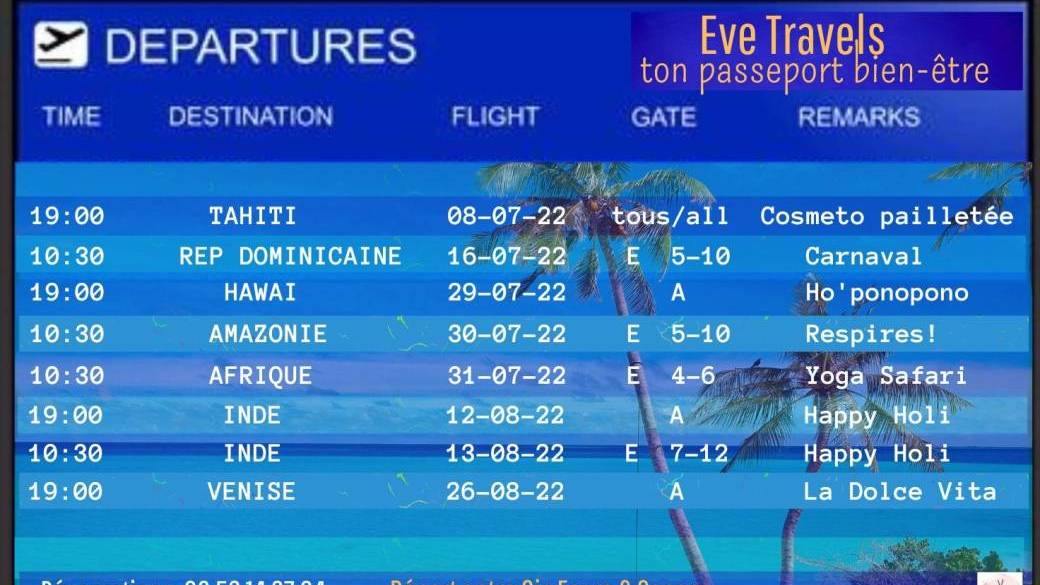 Eve Travels - ton passeport bien-être