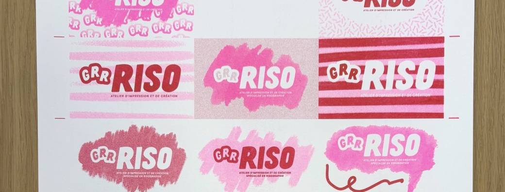 Aterlier GrrRiso - Imprimes tes cartes de visite Riso