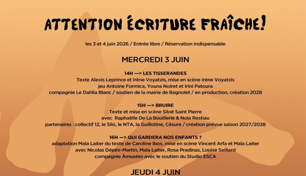 Attention Écriture Fraîche 
