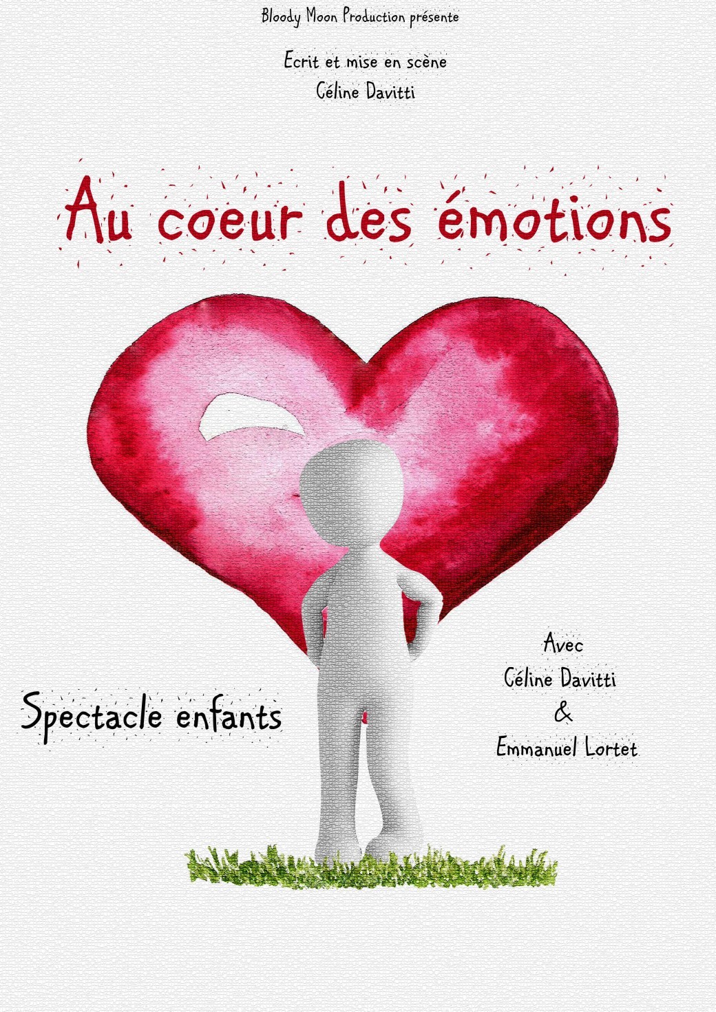 Celine Davitti et Emmanuel Lortet dans "Au coeur des émotions"