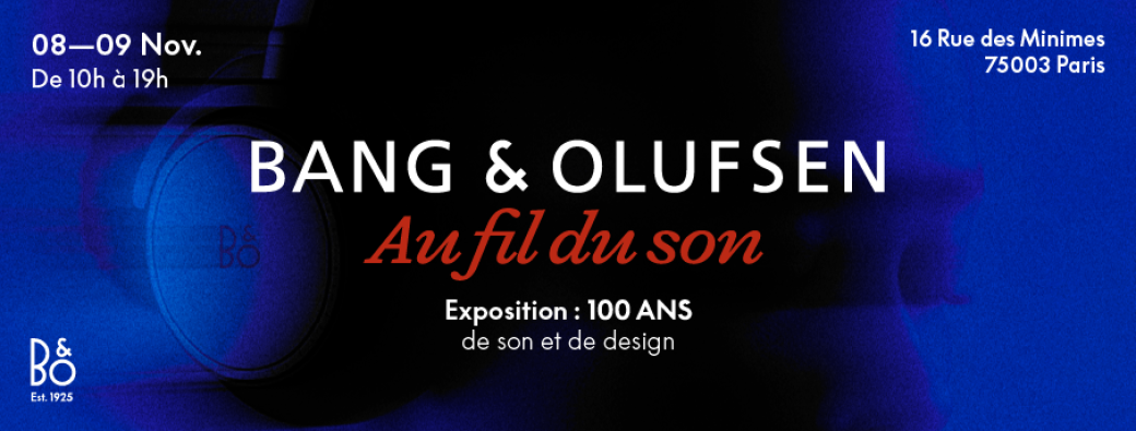 Au fil du son : 100 ans de son et de design