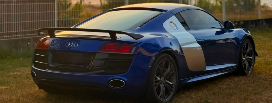 AUDI R8 V10 Pack GT (Bleu Sepang)