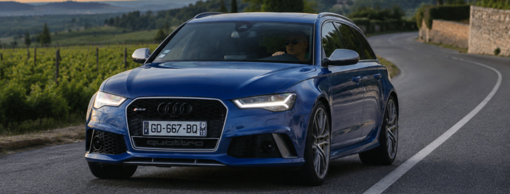 Audi RS6 (3 passagers maxi)