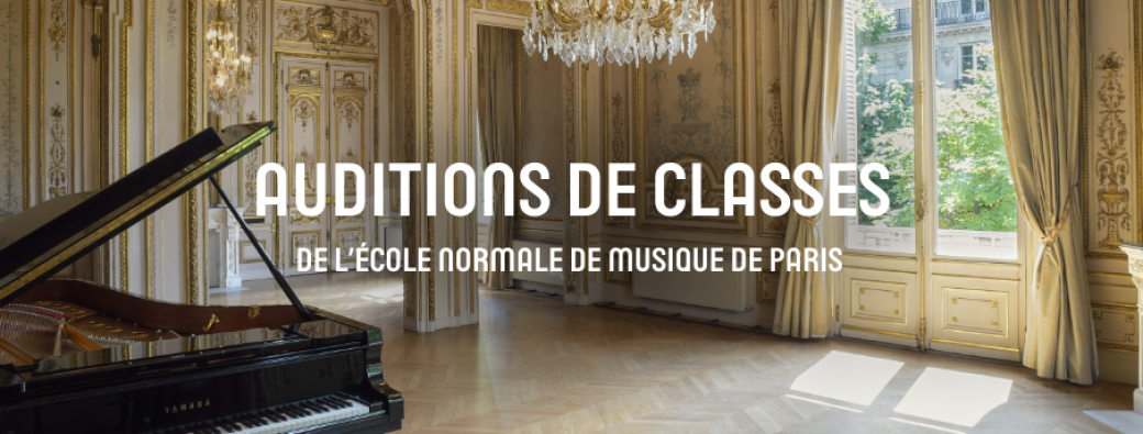 Auditions de classes de l'ENMP