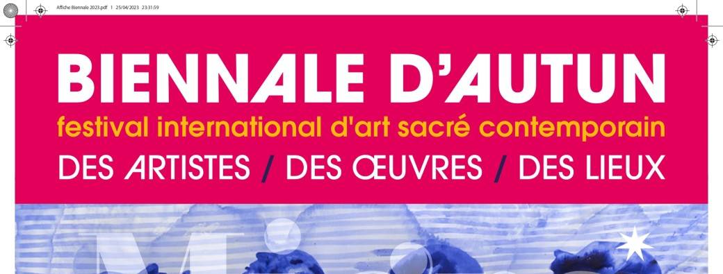 Visite Autun médiévale spécial Biennale d'Art sacrés