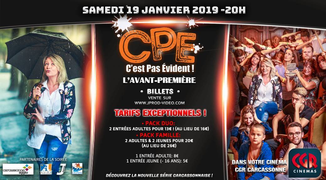 Web-série "CPE - C'est Pas Évident"