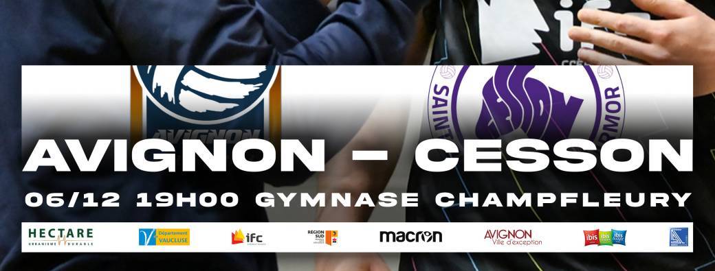 Avignon - Cesson : Elite M J11
