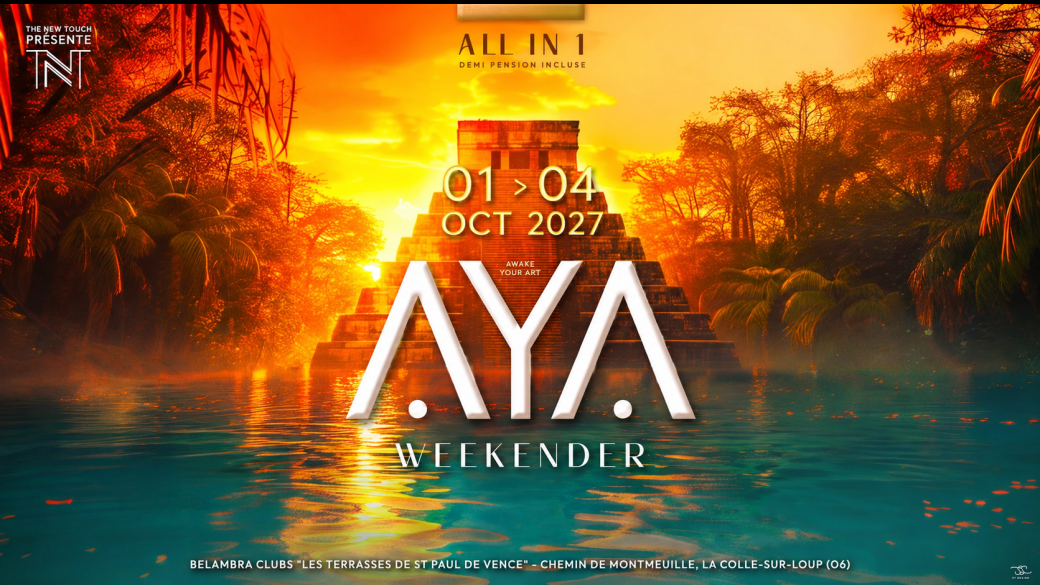 AYA WEEKENDER  - ALL IN ONE - 100% KIZOMBA