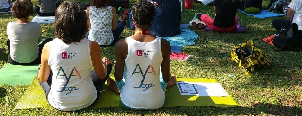 Don à l'association AYA Yoga Adapté