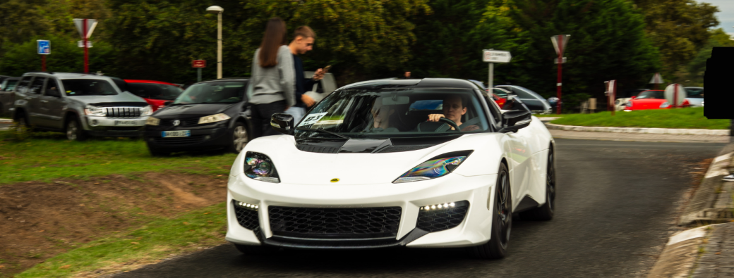 B 3 : Lotus Evora V6 400ch (1 passager/baptême)