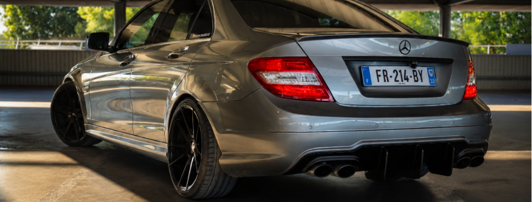 B32 : Mercedes C63 AMG W204 457ch (3 per. par baptême)