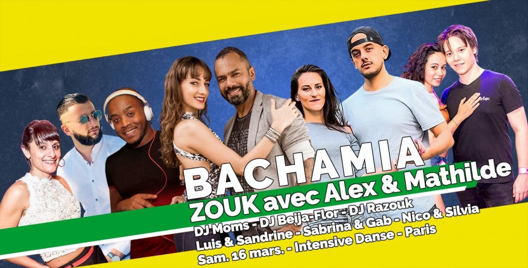 Bachamia Zouk stage et soirée avec Alex et Mathilde