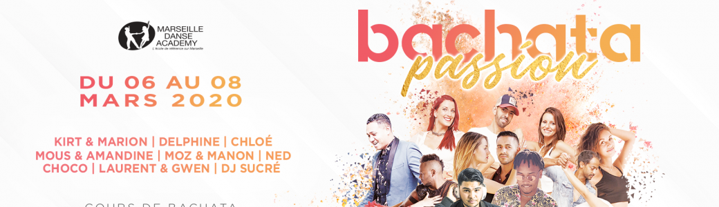 Bachata Passion du 7 au 8 mars 2020