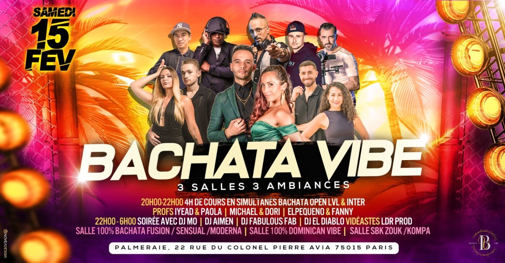 Bachata vibe La Palmeraie 