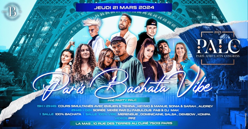 ✨️Bachata Vibe ✨️ pré party PALC
