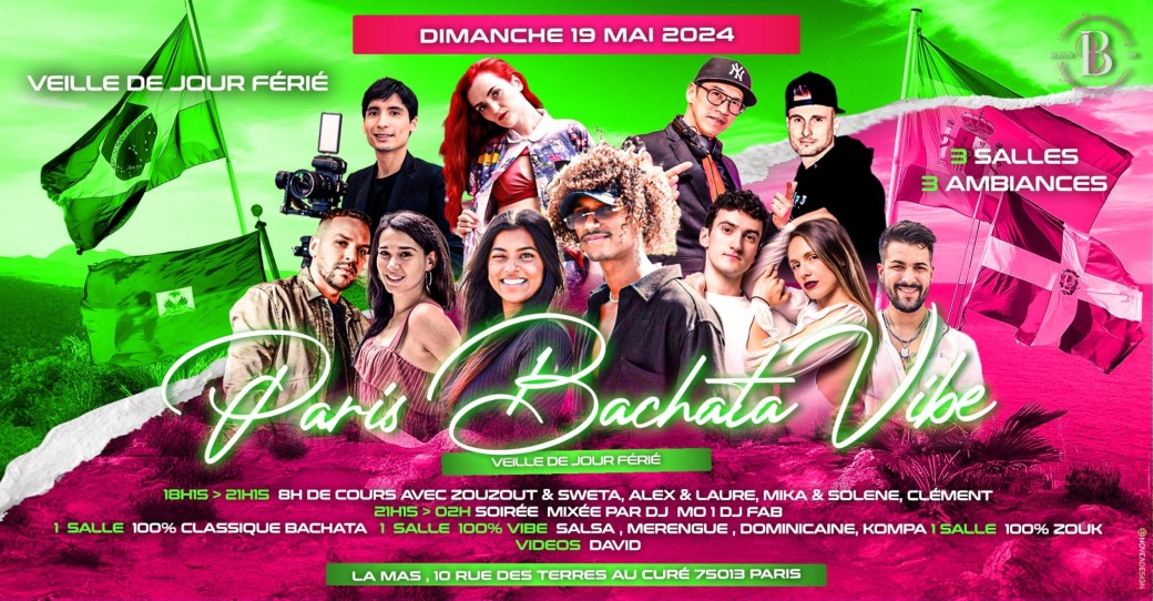 ✨️Bachata Vibe ✨️ veille de jour férié 
