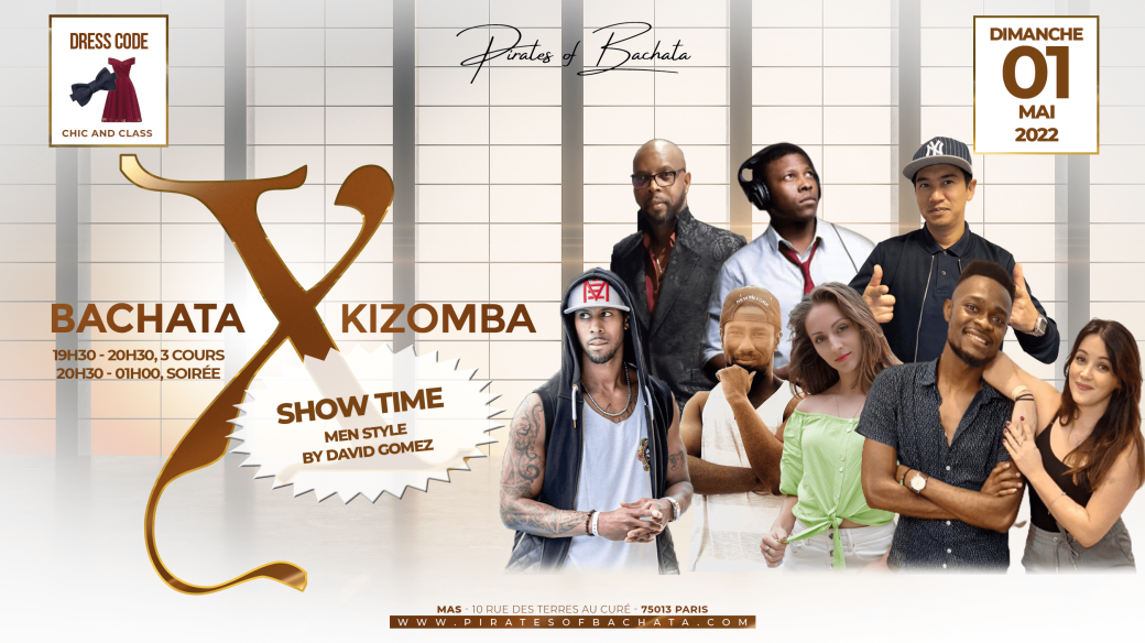 Bachata X Kizomba : dimanche 01 mai