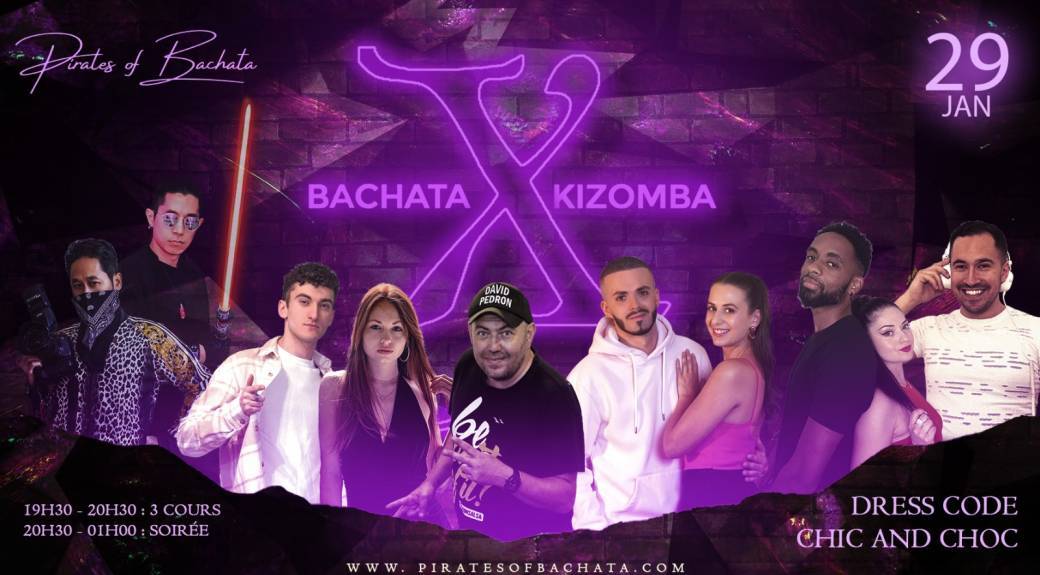 Bachata X Kizomba : dimanche 29 janvier