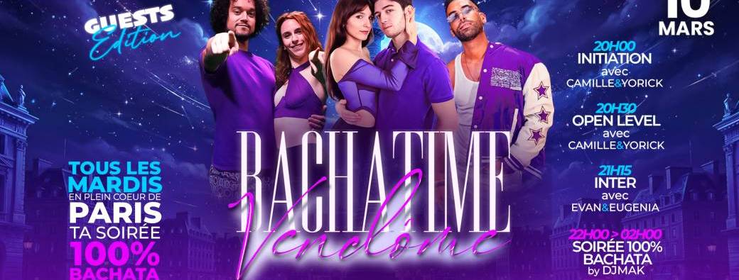 Bachatime Vendome - Guest Édition CAMILLE & YORICK