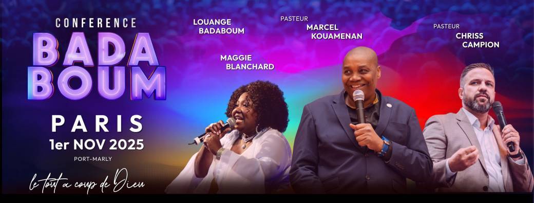Conférence BADABOUM 01 novembre 2025 - PARIS (Port-Marly) Conférence BADABOUM 01 novembre 2025 - PARIS (Port-Marly)