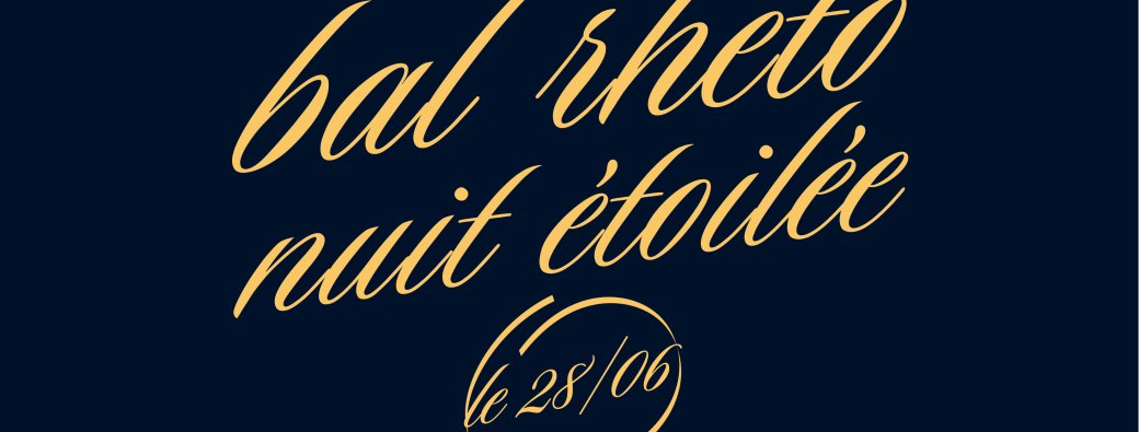 Bal des rhétos 2025