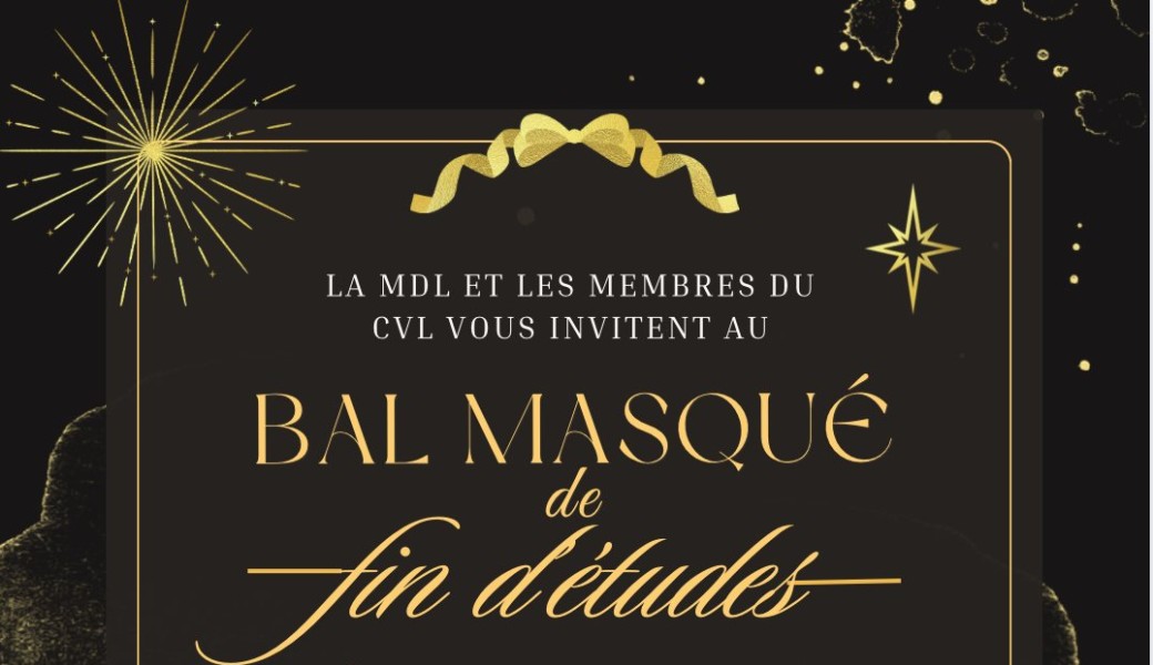 Bal masqué de fin d’étude