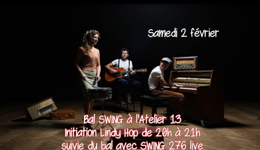 Bal Swing - Concert à Atelier 13 DIEPPE
