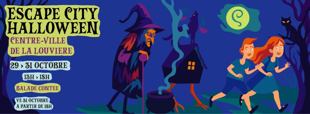Balade contée d'Halloween dans le centre-ville de La Louvière