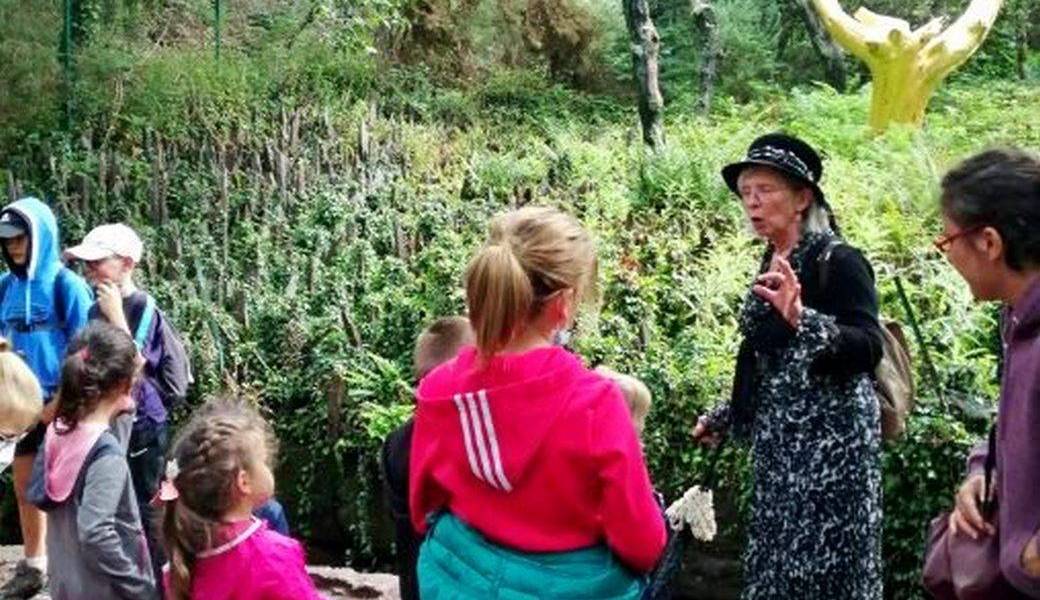 Balade contée pour les enfants en Brocéliande.