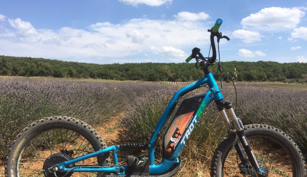 Balade en trottinette électrique