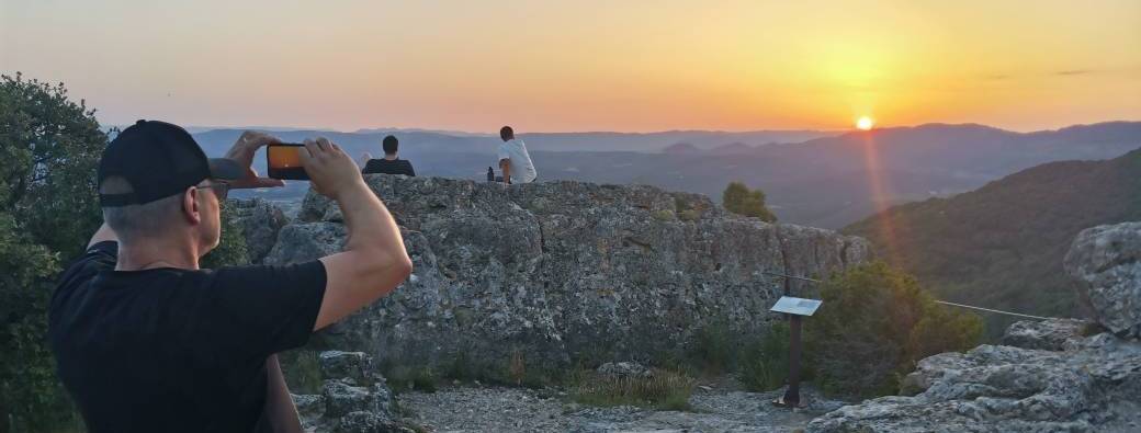 Balade au coucher de soleil et dégustation