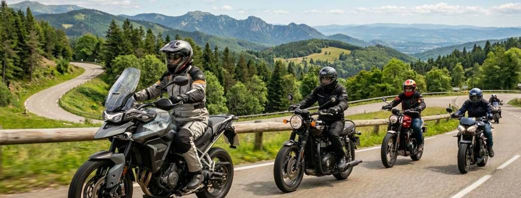 Balade Moto - Journée dans le Pilat