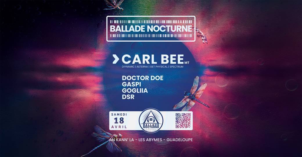 Ballade Nocturne invite CARL BEE