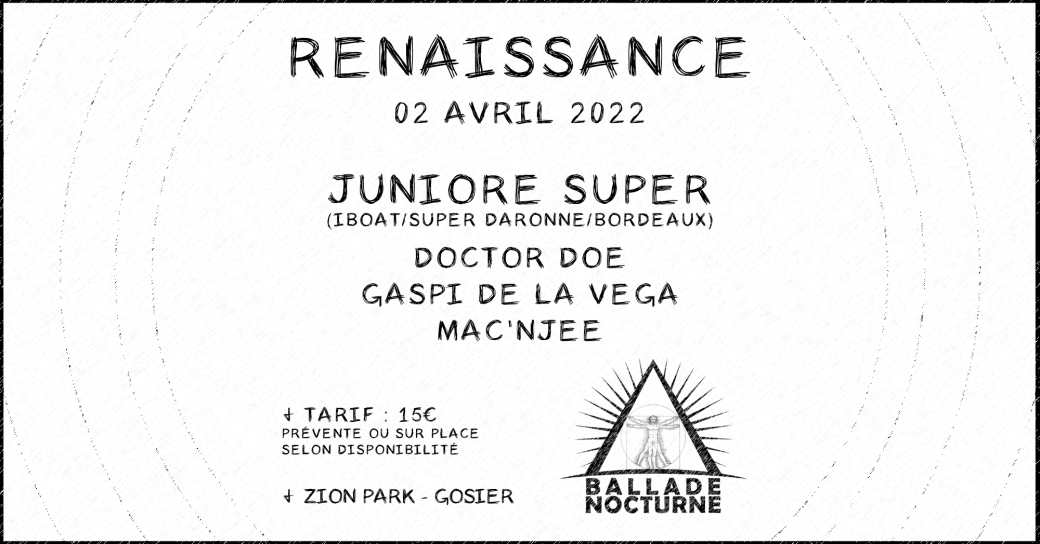 Ballade Nocturne : Renaissance