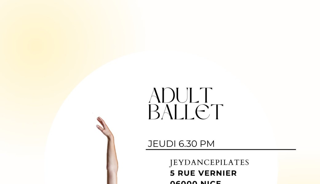 Ballet adultes + barre à terre 