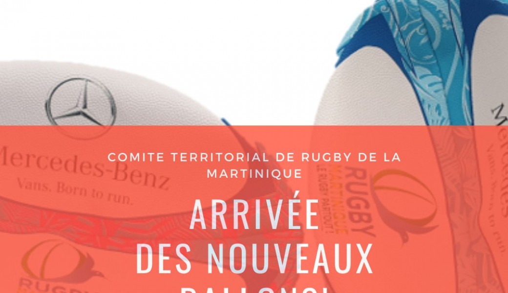 Ballon personnalisé rugby Martinique