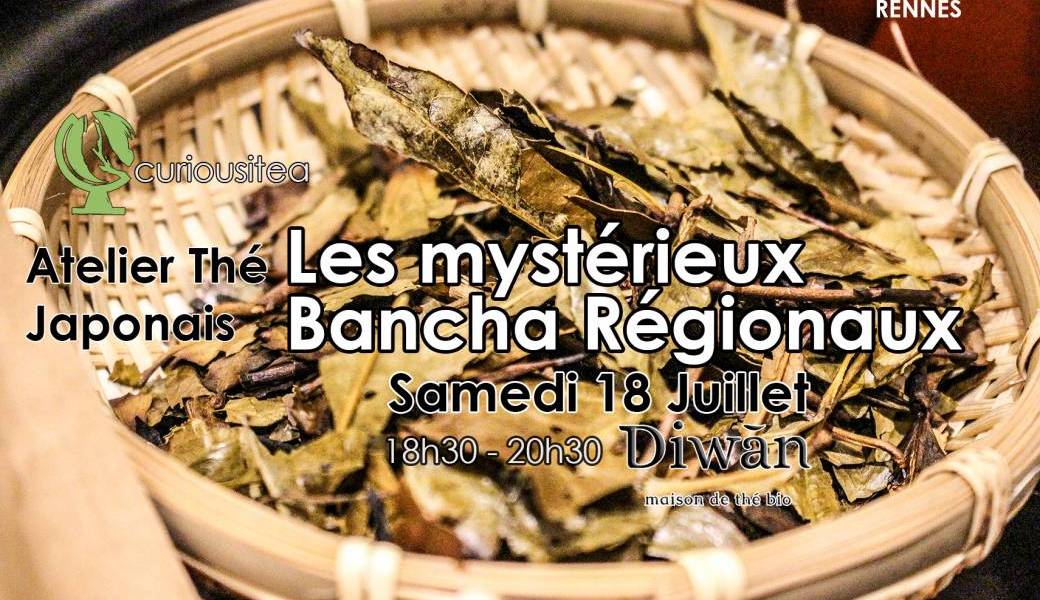 Atelier Thé Japonais: Les Mystérieux Bancha Régionaux