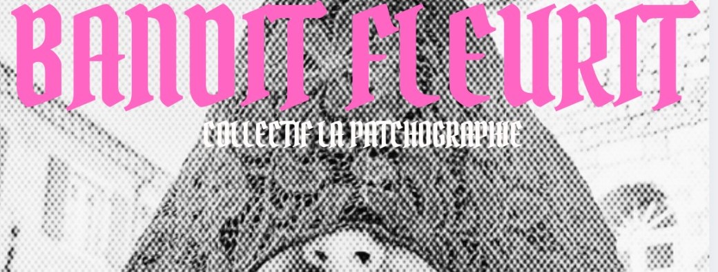 Bandit Fleurit - Baga - La Patchographie - Atelier Random