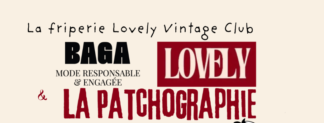 Tatoue ton vêtement - Baga - La Patchographie - Lovely Vintage Club
