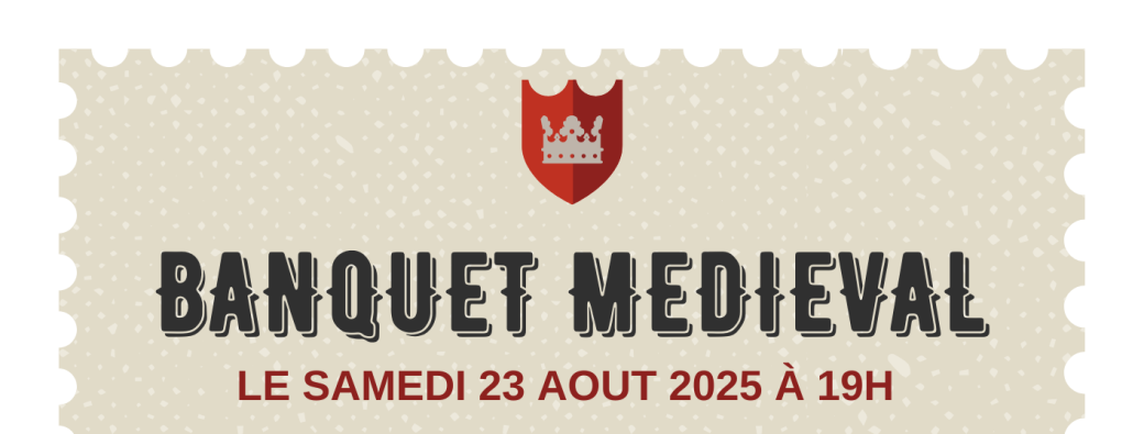 BANQUET DE LA FOIRE MEDIEVALE DE SASSENAGE 2025