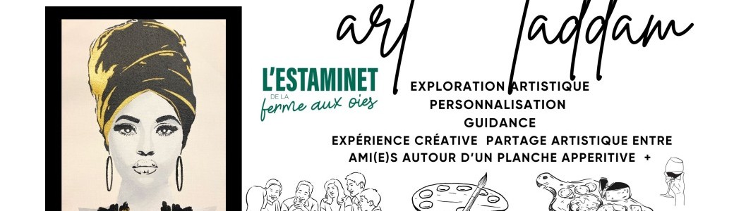 Atelier à la technique du pochoir + personnalisation 