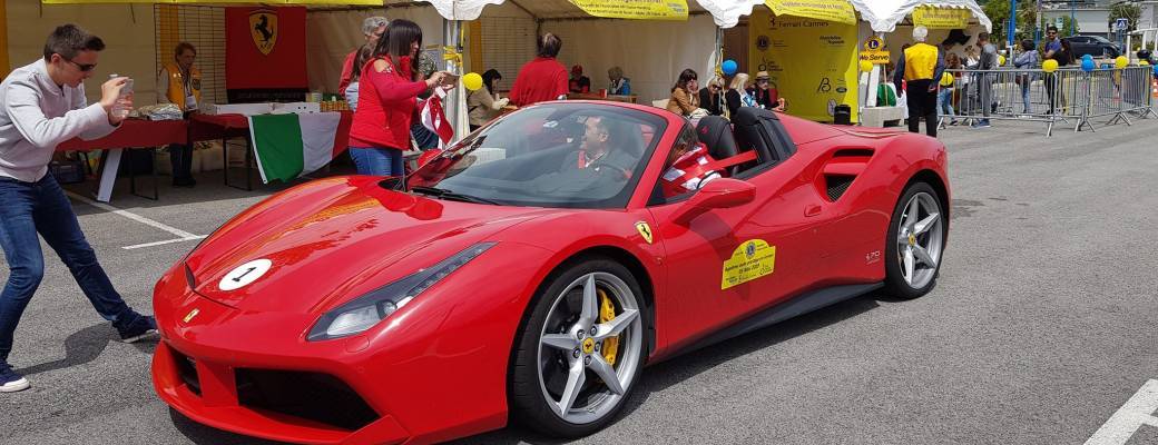 Baptême auto-prestige en Ferrari 2020